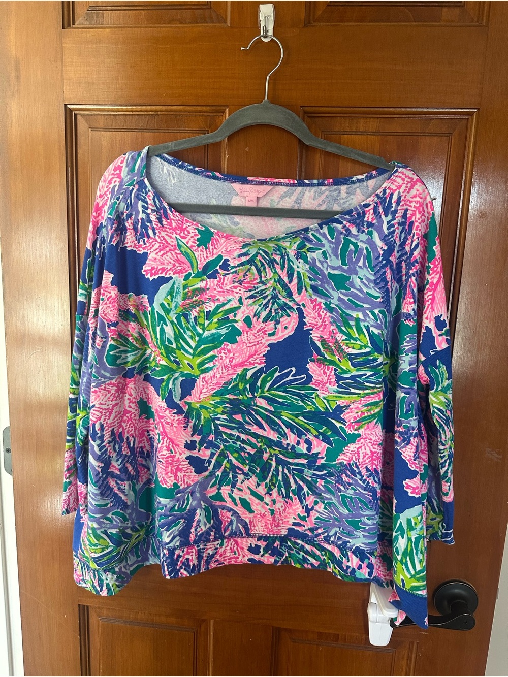 Lilly Pulitzer Shiloh Poncho Fam Club